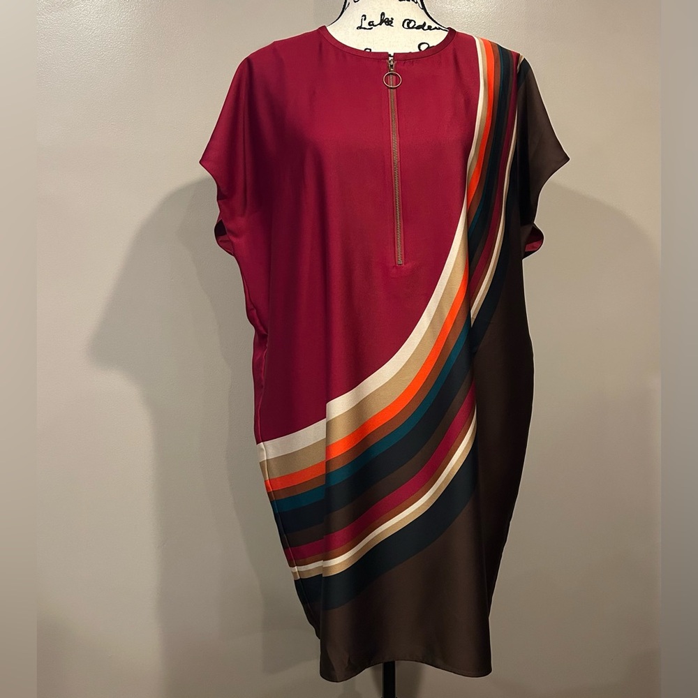 Trina Turk Hasil 2 Satin Georgette Dress